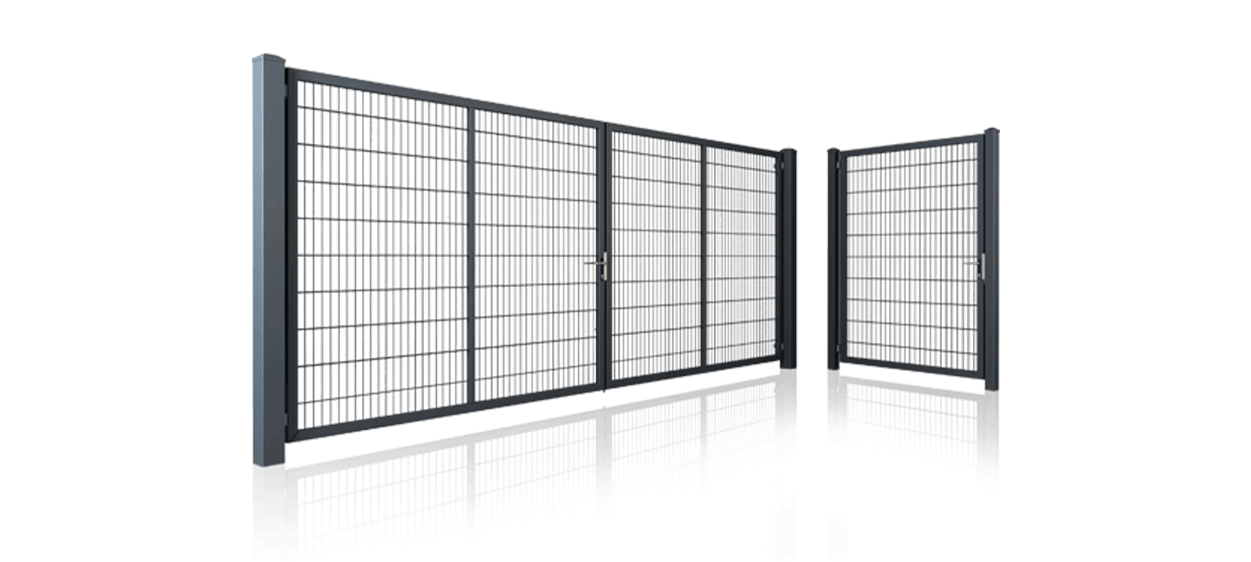 Zweiflügelige Tore und Pforten